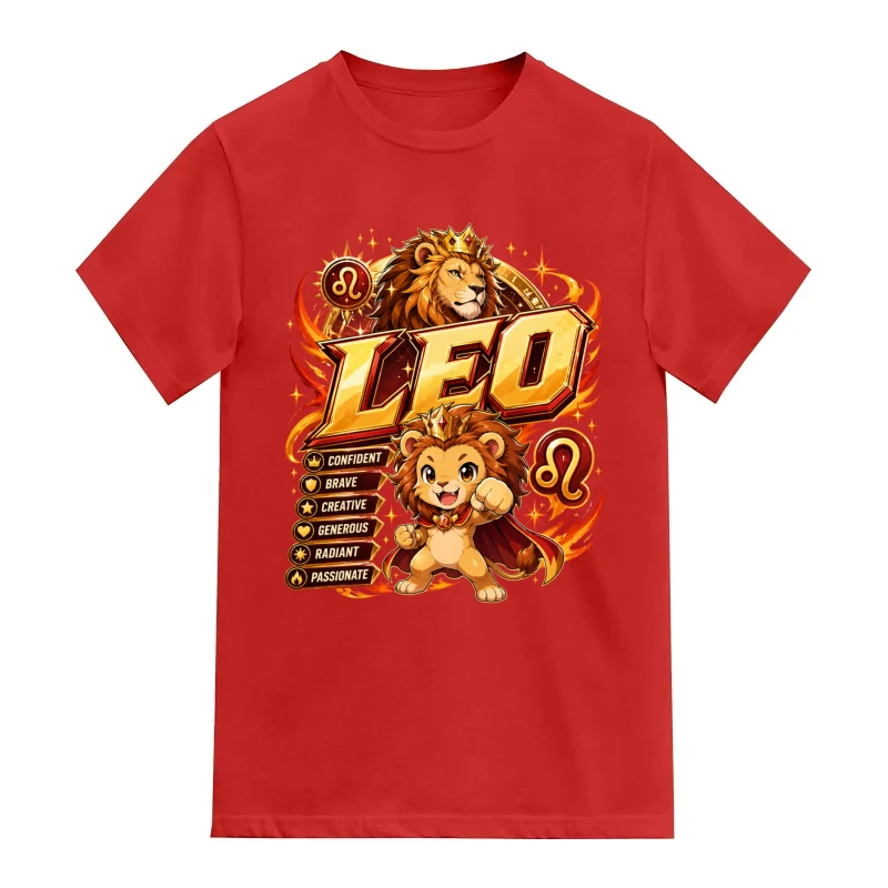 Leo Anime Zodiac Sign