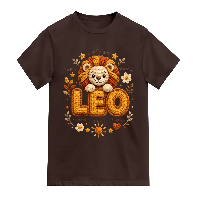 Leo Crochet Zodiac Sign