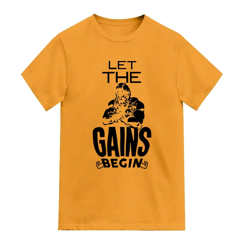 Let The Gains Begin Gym