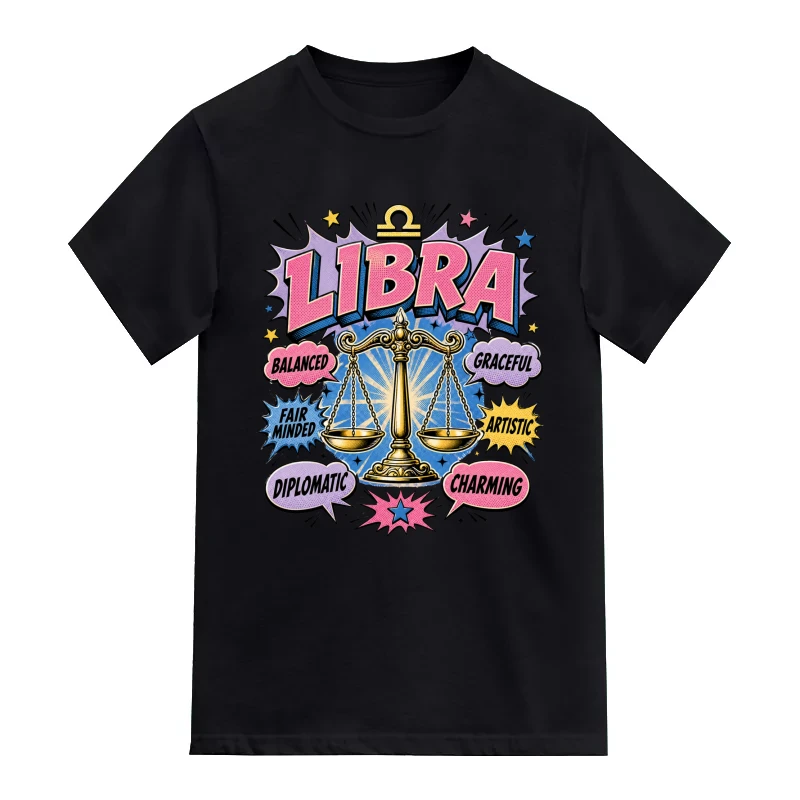 Libra Comic Zodiac Sign