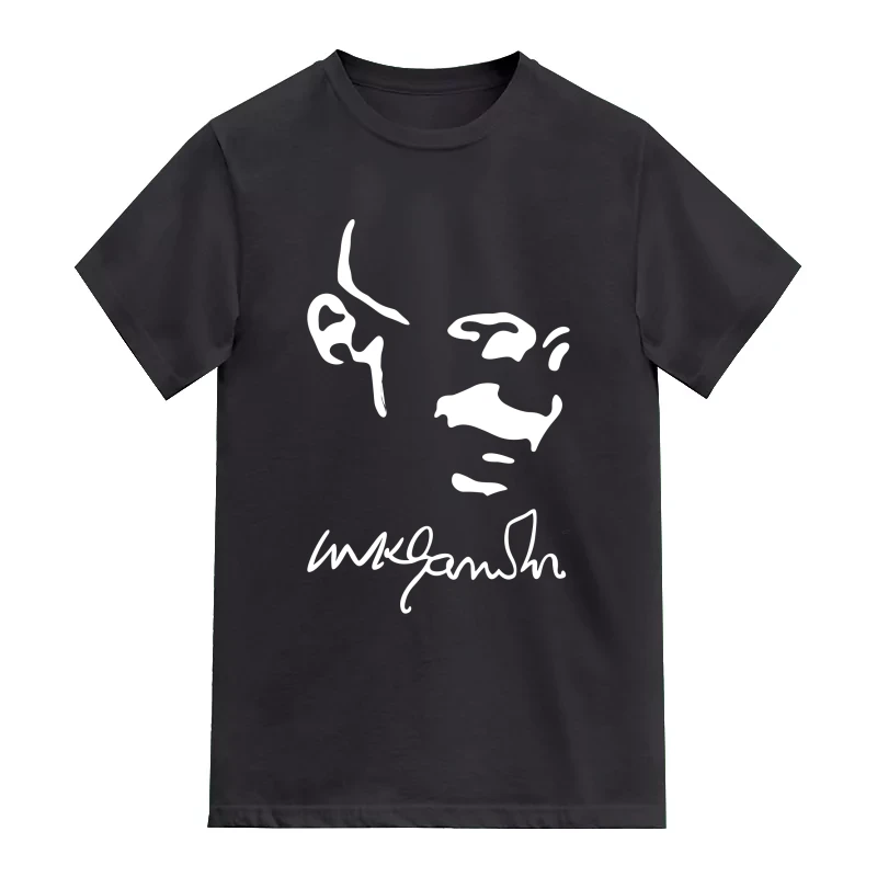 Mk Gandhi Signature India Patriotic Slogan