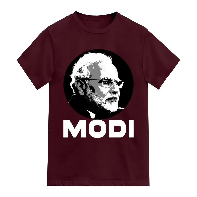 Modi Face Slogan