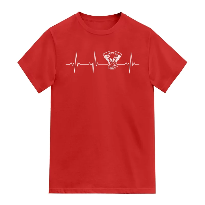 Motorcycle Heart Beat Biker