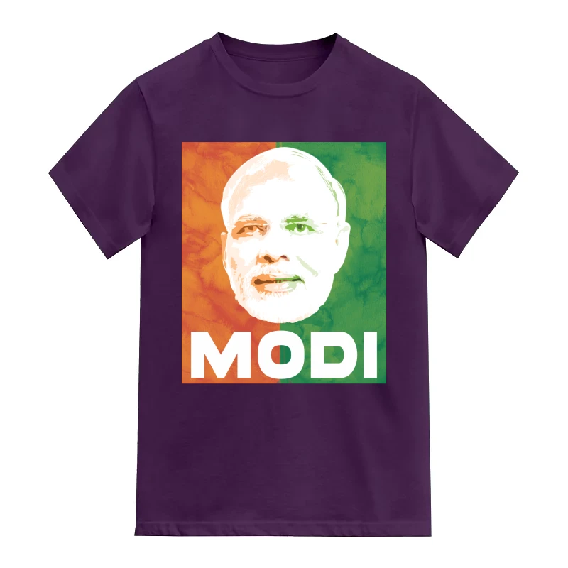 Narendra Modi Tri-color Slogan