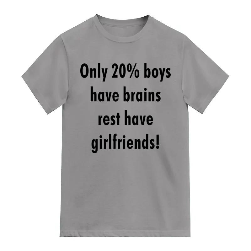 Only 20% Boys Have Brains Rest Have Girlfriends Funny