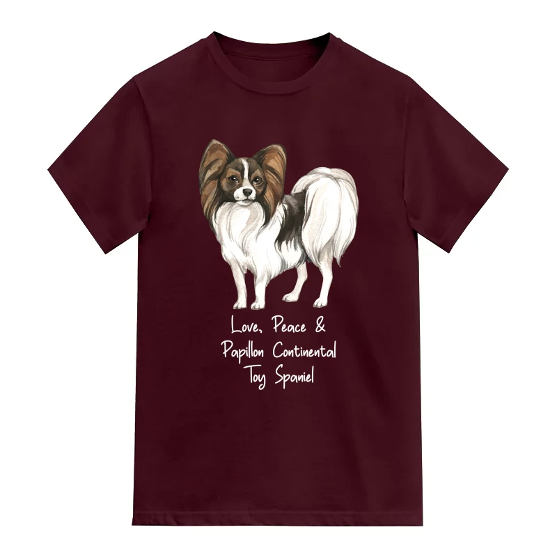 Papillon Continental Toy Spaniel Dog Printed