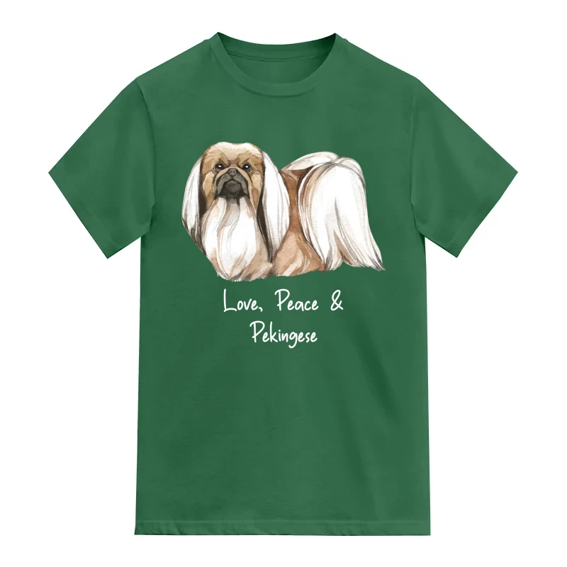 Pekingese Dog Printed