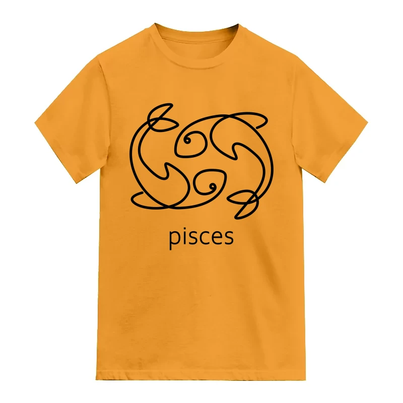 Pisces Minimalist Zodiac Sign
