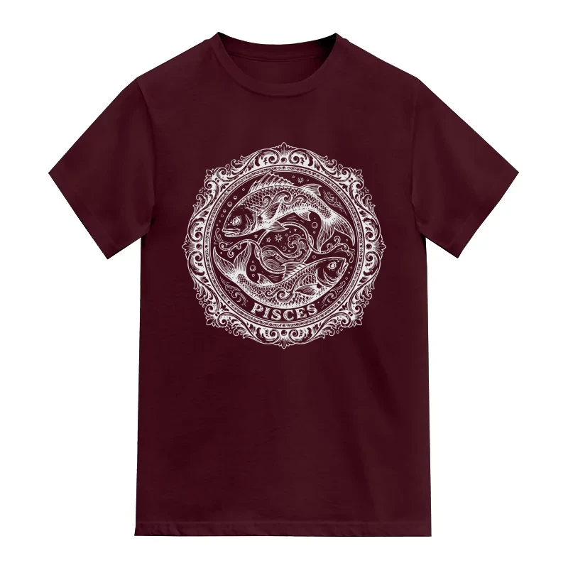 Pisces Vintage Zodiac Sign