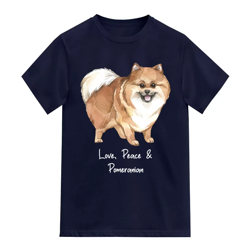 Pomeranian Dog Printed