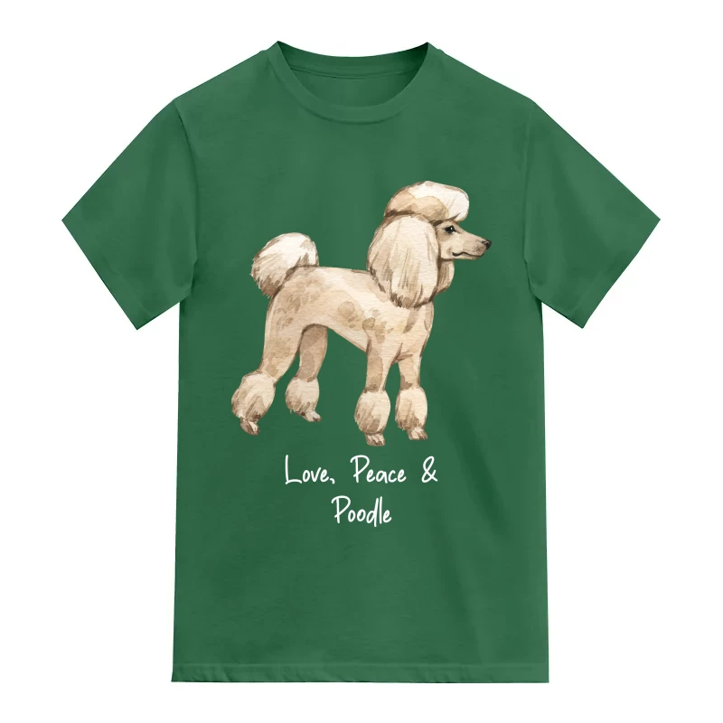 Poodle Miniature Dog Printed