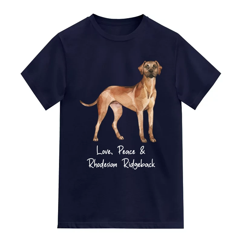 Rhodesian Ridgeback Dog Printed