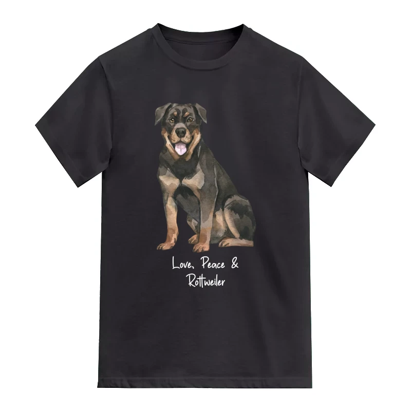 Rottweiler Dog Printed