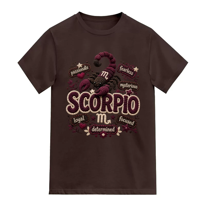 Scorpio Crochet Zodiac Sign