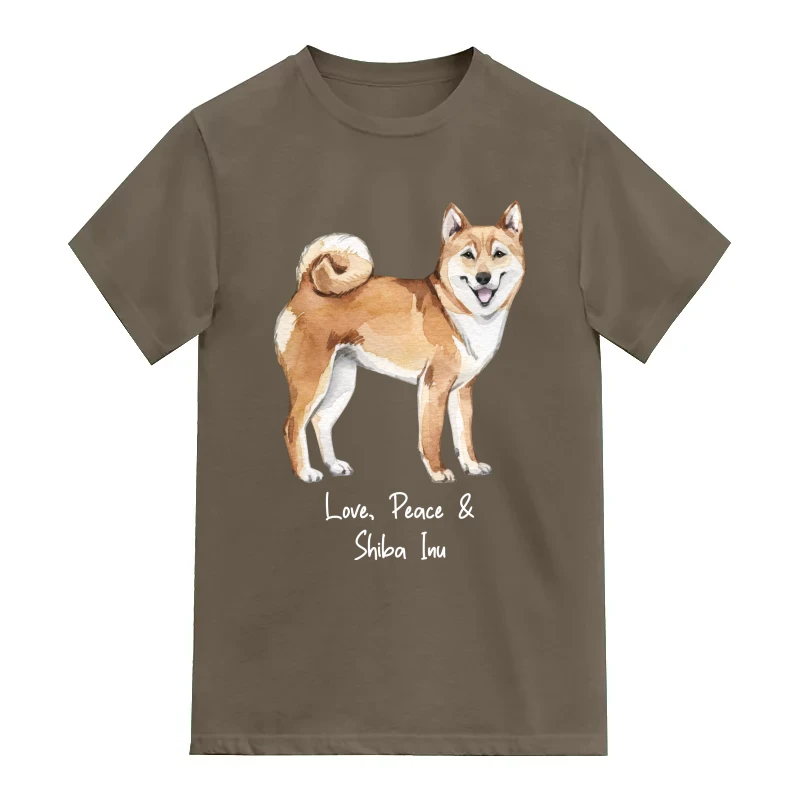 Shiba Inu Dog Printed
