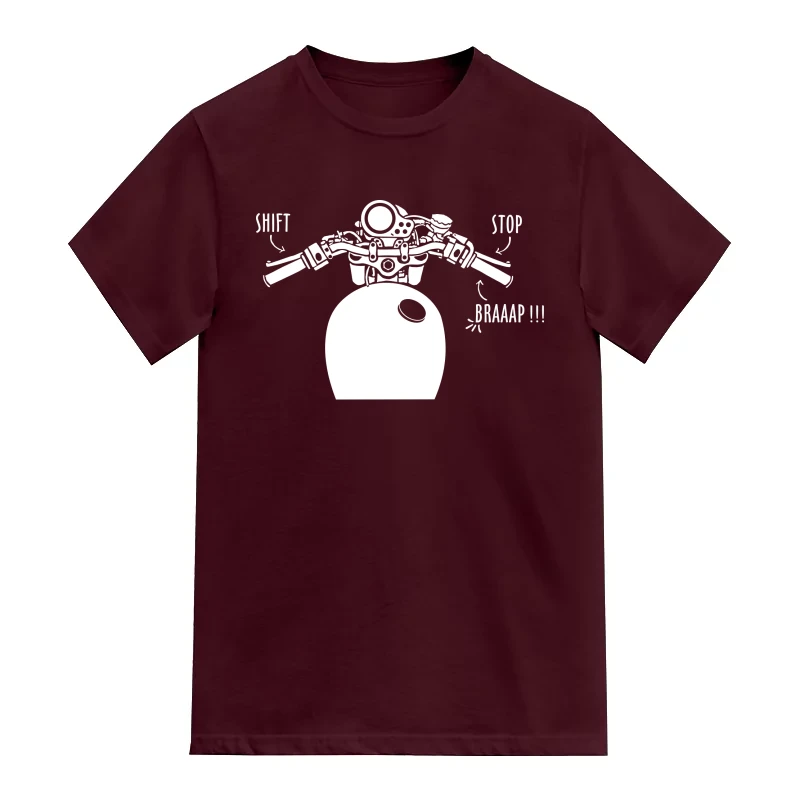 Shift Stop Brapp Biker Biker