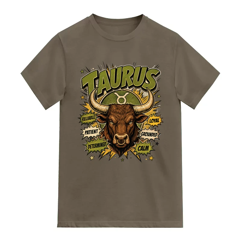 Taurus Comic Zodiac Sign