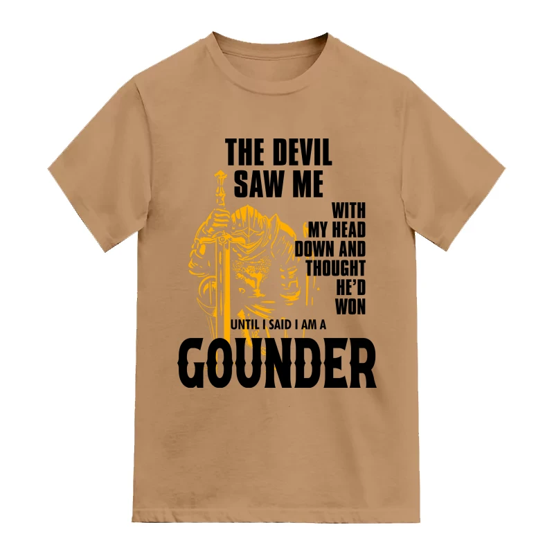 The Devil Saw Me With My Head Down And Thought He'd Won Until I Said I Am A Gounder Caste Name
