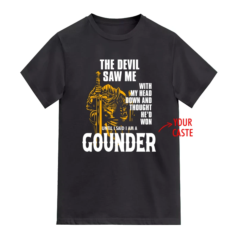 The Devil Thought He Won Custom Caste Printed