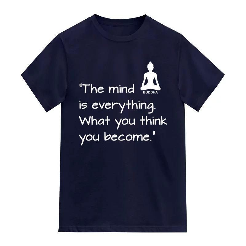 The Mind Is Everything What You Think You Become Buddha Daily Motivational Slogan