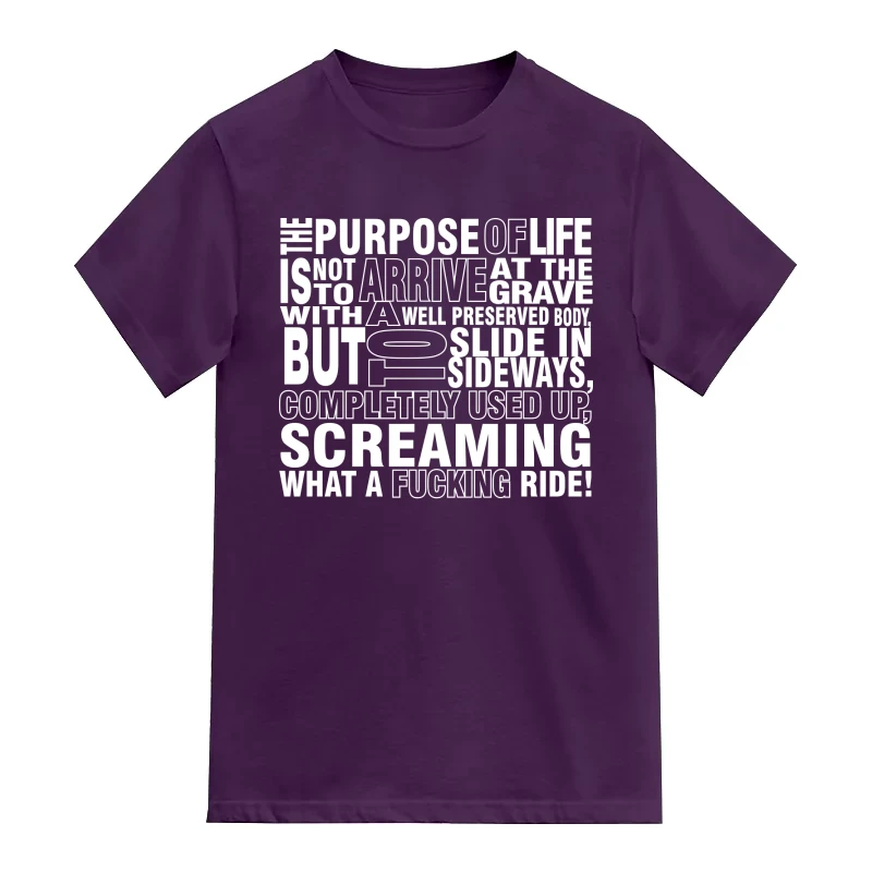The Purpose Of Life What A Ride