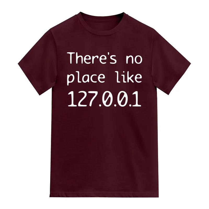 There's No Place Like 127.0.0.1 Funny Geek Programmer Quotes