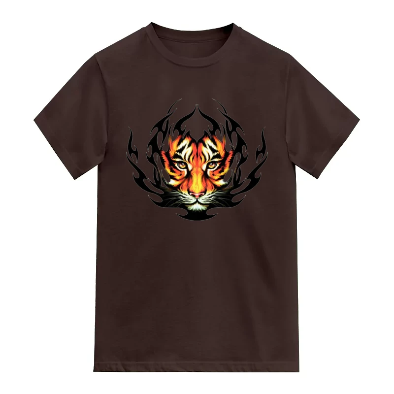 Tiger Face Symbol Slogan