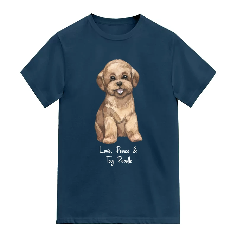 Toy Poodle Dog Printed