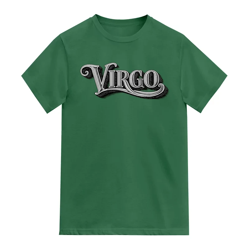 Virgo Word Art Zodiac Sign