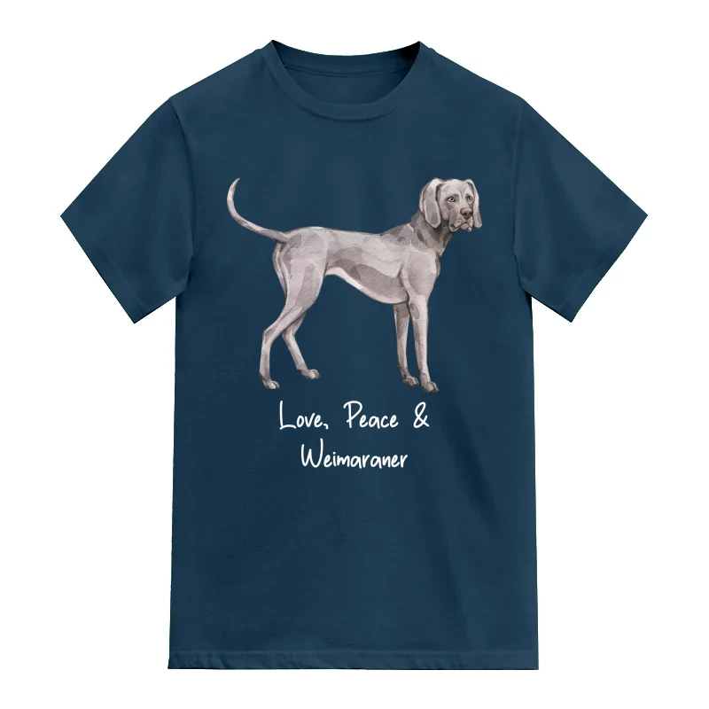 Weimaraner Dog Printed