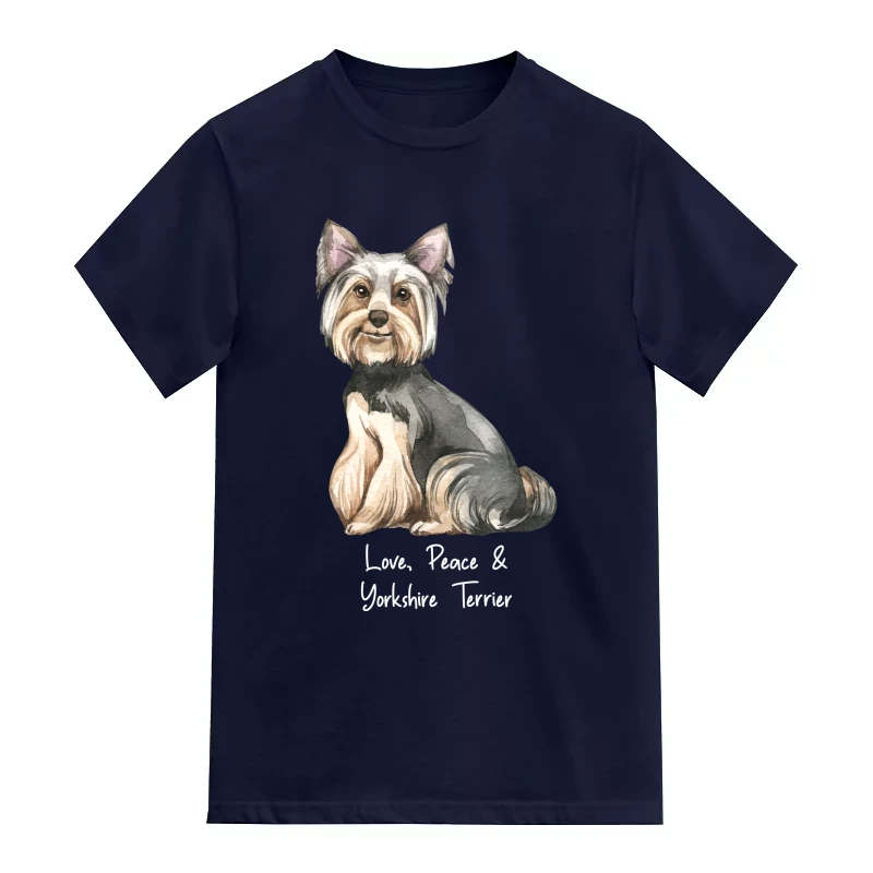 Yorkshire Terrier Dog Printed